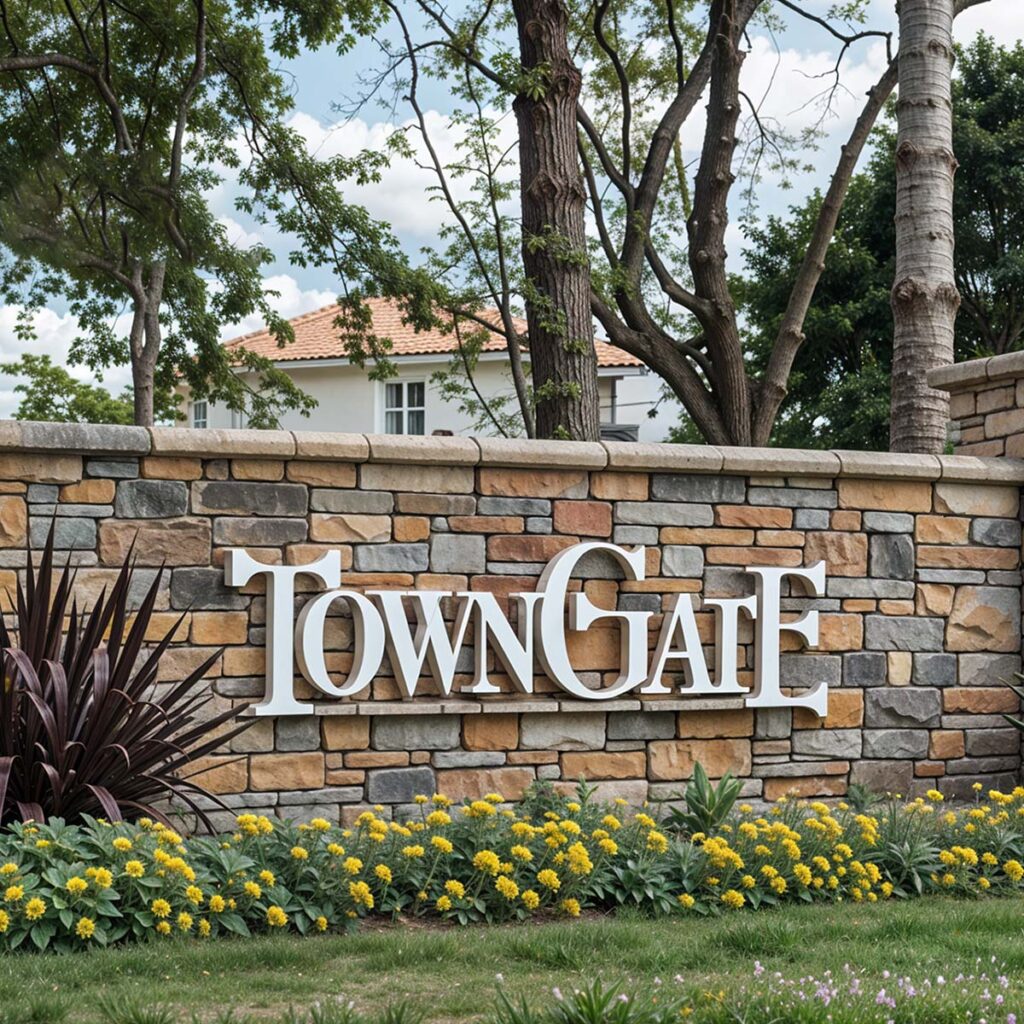 Town Gate Florida sign